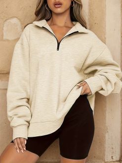 Women’s Oversized Quarter-Zip