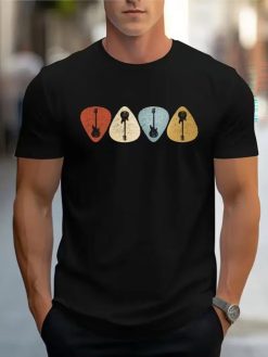 Men’s Guitar Graphic T-Shirt